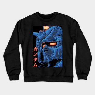 gundam rx 78 head Crewneck Sweatshirt